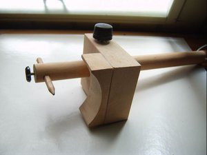 Strichzieher , umgesteckt -  für<br />runde Scheiben , etc.